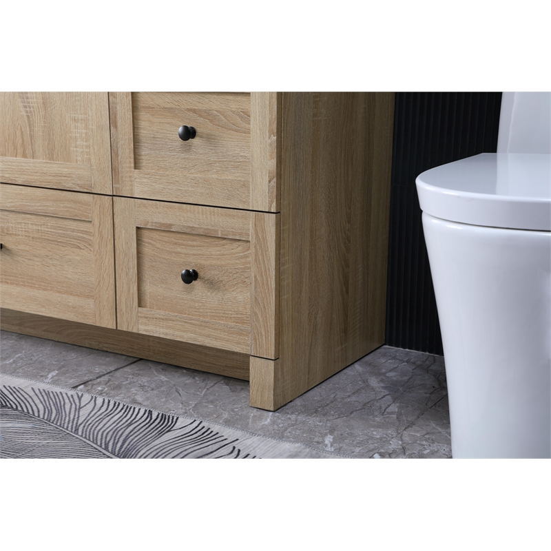 Elegant Kitchen And Bath 42 Inch Single Bathroom Vanity In Mango Wood