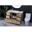 Elegant Kitchen And Bath 48 Inch Single Bathroom Vanity In Mango Wood