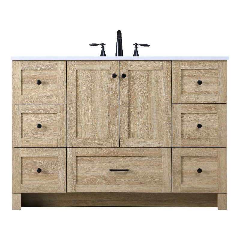 Elegant Kitchen And Bath 48 Inch Single Bathroom Vanity In Mango Wood