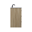 Elegant Kitchen And Bath 54 Inch Single Bathroom Vanity In Mango Wood