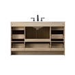 Elegant Kitchen And Bath 54 Inch Single Bathroom Vanity In Mango Wood