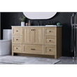 Elegant Kitchen And Bath 54 Inch Single Bathroom Vanity In Mango Wood