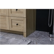 Elegant Kitchen And Bath 54 Inch Single Bathroom Vanity In Mango Wood