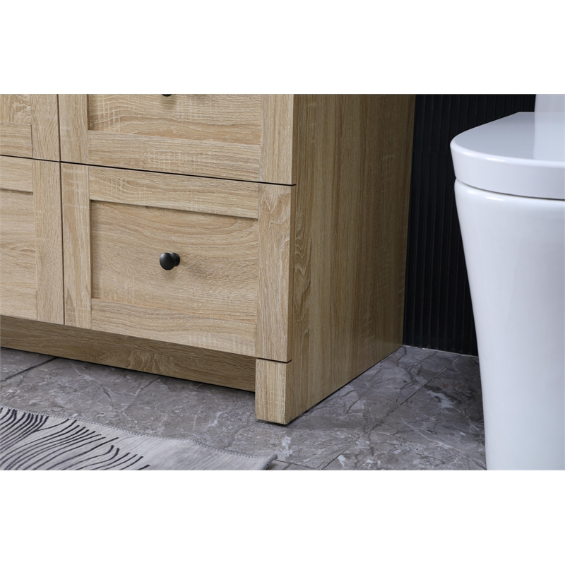 Elegant Kitchen And Bath 60 Inch Single Bathroom Vanity In Mango Wood