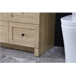Elegant Kitchen And Bath 60 Inch Single Bathroom Vanity In Mango Wood