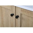 Elegant Kitchen And Bath 60 Inch Double Bathroom Vanity In Mango Wood