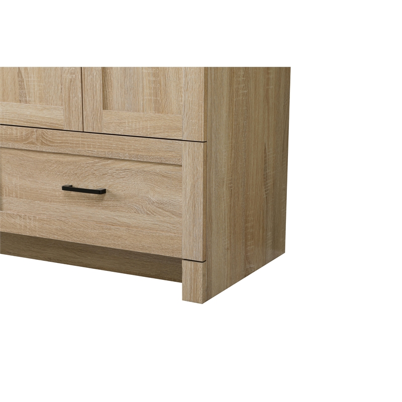 Elegant Kitchen And Bath 60 Inch Double Bathroom Vanity In Mango Wood