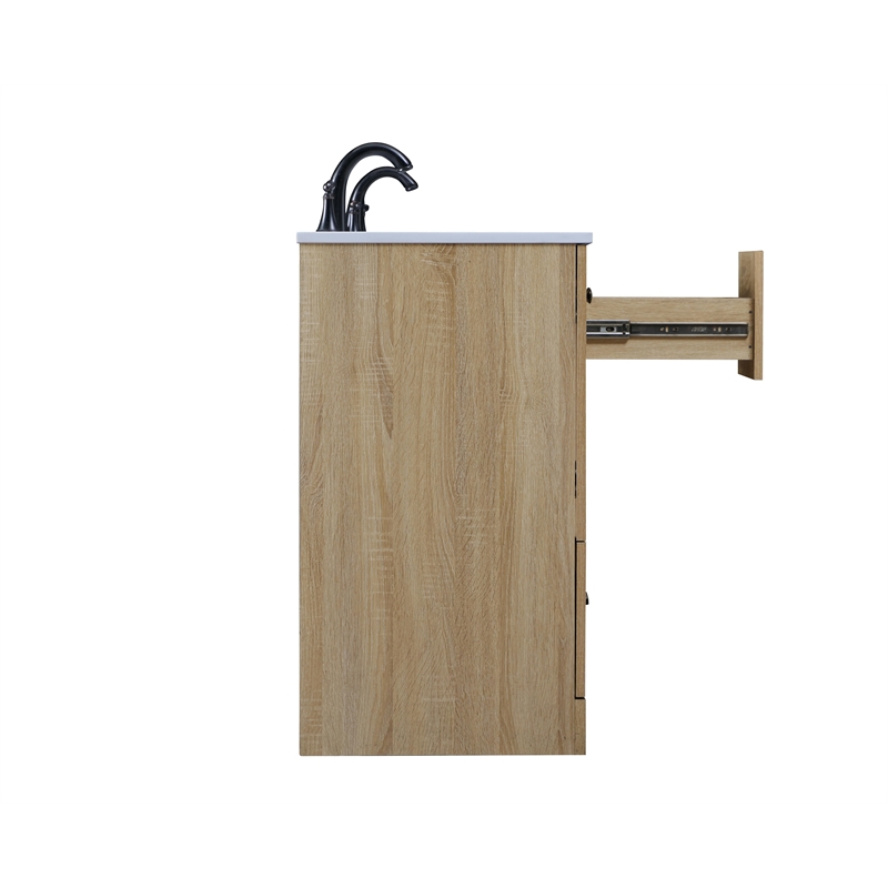 Elegant Kitchen And Bath 60 Inch Double Bathroom Vanity In Mango Wood