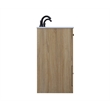 Elegant Kitchen And Bath 60 Inch Double Bathroom Vanity In Mango Wood