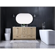 Elegant Kitchen And Bath 60 Inch Double Bathroom Vanity In Mango Wood