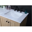 Elegant Kitchen And Bath 60 Inch Double Bathroom Vanity In Mango Wood