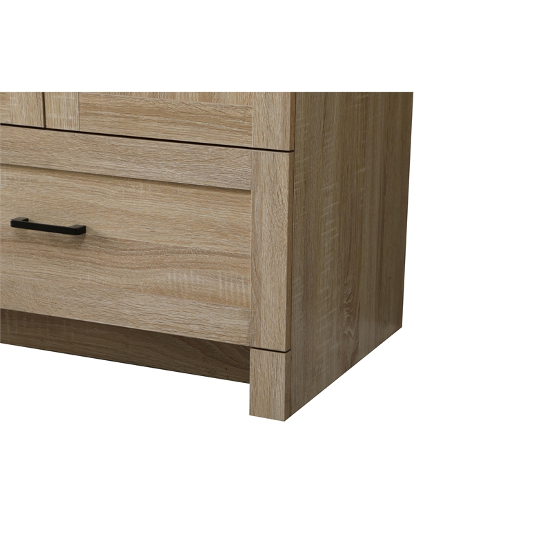 Elegant Kitchen And Bath 72 Inch Double Bathroom Vanity In Mango Wood