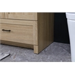 Elegant Kitchen And Bath 84 Inch Double Bathroom Vanity In Mango Wood