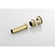 Elegant Kitchen And Bath Pop-Up Bathroom Sink Drain With Overflow Brushed Gold