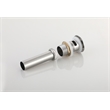 Elegant Kitchen And Bath Pop-Up Bathroom Sink Drain With Overflow Brushed Nickel