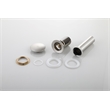 Elegant Kitchen And Bath Pop-Up Bathroom Sink Drain With Overflow Brushed Nickel