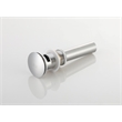 Elegant Kitchen And Bath Pop-Up Bathroom Sink Drain With Overflow Brushed Nickel