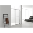 Elegant Kitchen And Bath Semi-Frameless Shower Door 60 X 72 In Polished Chrome