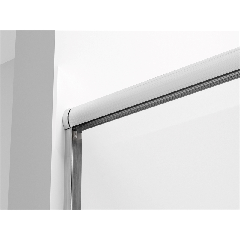 Elegant Kitchen And Bath Semi-Frameless Shower Door 60 X 72 In Polished Chrome