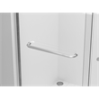 Elegant Kitchen And Bath Semi-Frameless Shower Door 60 X 72 In Polished Chrome