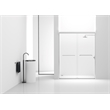 Elegant Kitchen And Bath Semi-Frameless Shower Door 60 X 72 In Polished Chrome