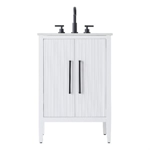 Elegant Kitchen And Bath 24&quot Single Bathroom Vanity In White
