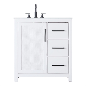 Elegant Kitchen And Bath 32&quot Single Bathroom Vanity In White