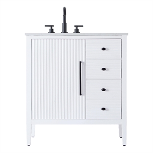 Elegant Kitchen And Bath 32&quot Single Bathroom Vanity In White