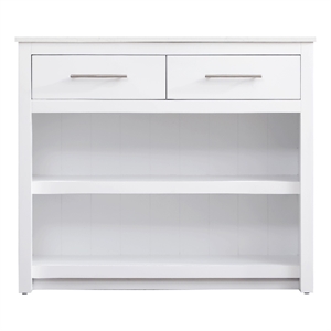 Elegant Kitchen And Bath 42&quot Kitchen Island In White