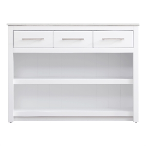 Elegant Kitchen And Bath 48&quot Kitchen Island In White