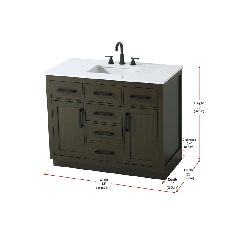 Elegant Kitchen And Bath Alden 42