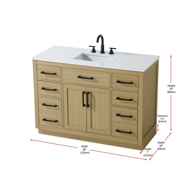 Elegant Kitchen And Bath Alden 48