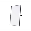Elegant Kitchen And Bath Amoura 40X30 Pivot Mirror in Black