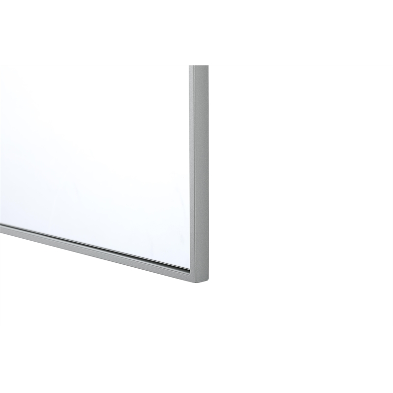 Elegant Kitchen And Bath Amoura 40X30 Pivot Mirror in Silver