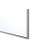 Elegant Kitchen And Bath Amoura 40X30 Pivot Mirror in Silver