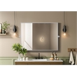 Elegant Kitchen And Bath Amoura 40X30 Pivot Mirror in Silver