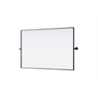 Elegant Kitchen And Bath Amoura 48X30 Pivot Mirror in Black