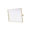 Elegant Kitchen And Bath Amoura 48X30 Pivot Mirror in Brass