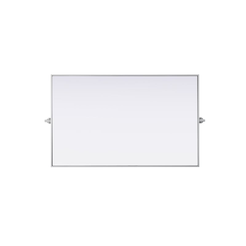 Elegant Kitchen And Bath Amoura 48X30 Pivot Mirror in Silver