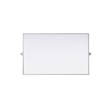 Elegant Kitchen And Bath Amoura 48X30 Pivot Mirror in Silver