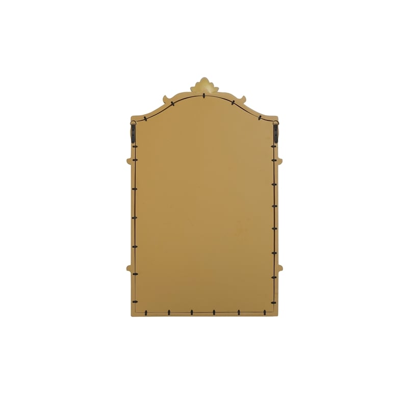 Elegant Kitchen And Bath Madeline 28.5X36 Traditional Mirror in Gold Leaf