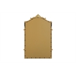 Elegant Kitchen And Bath Madeline 28.5X36 Traditional Mirror in Gold Leaf