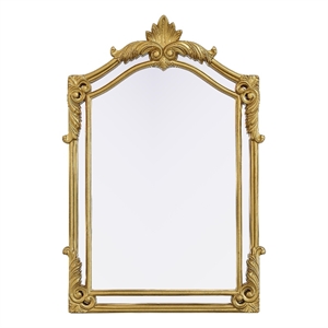 Elegant Kitchen And Bath Madeline 28.5X42 Traditional Mirror in Gold Leaf