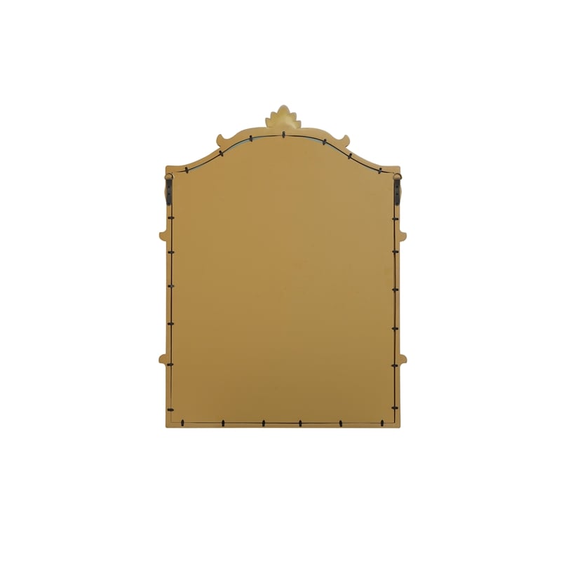 Elegant Kitchen And Bath Madeline 31.5X42 Traditional Mirror in Gold Leaf