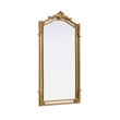 Elegant Kitchen And Bath Madeline 33.5X66 Traditional Mirror in Gold Leaf