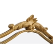 Elegant Kitchen And Bath Madeline 33.5X66 Traditional Mirror in Gold Leaf