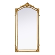 Elegant Kitchen And Bath Madeline 33.5X66 Traditional Mirror in Gold Leaf