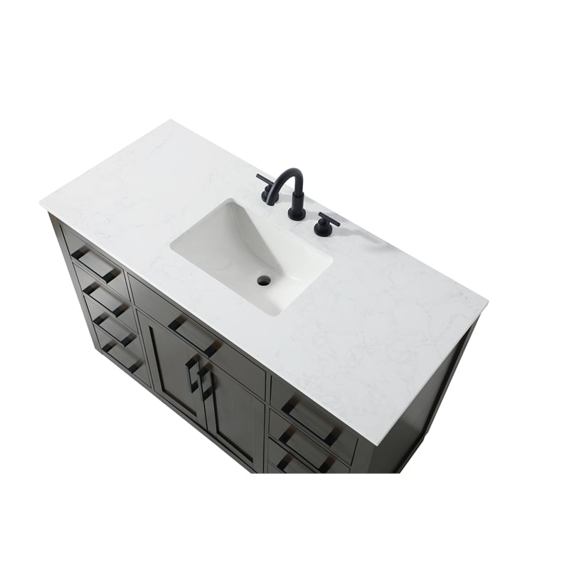 Elegant Kitchen And Bath Alden 48