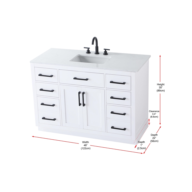 Elegant Kitchen And Bath Alden 48