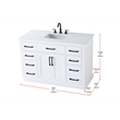 Elegant Kitchen And Bath Alden 48